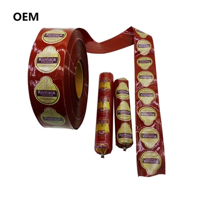 Hot products lunch meat packaging plastic sausage casings custom logo