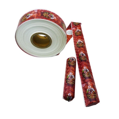Colorful Printed Artificial Sausage Shell For Meat Sausages