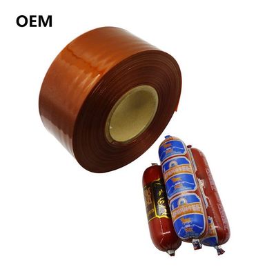 Kingred Customized OEM Brand Logo Printing Food Grade PVDC Sausage Covers China