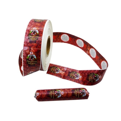 Low Price Wholesale Sausage Packaging Casings Flexography Printing Colorful Plastic Casings