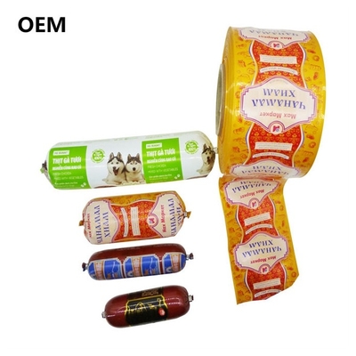 Fast Delivery Flexography Printing Plastic Casings Can Be Boiled Polyamide Casings For Sausage