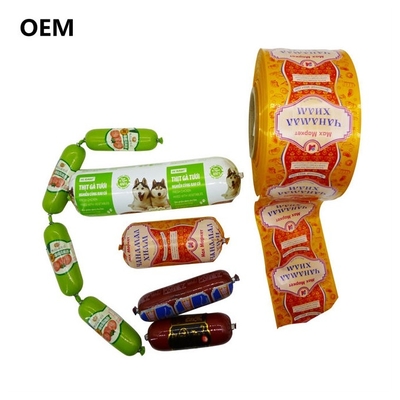Fast Delivery Flexography Printing Plastic Casings Can Be Boiled Polyamide Casings For Sausage