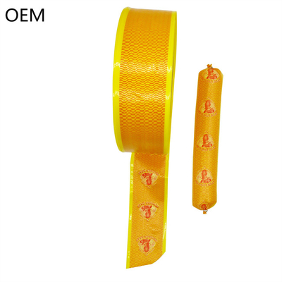 OEM sausage packaging casing no edible grade plastic colorful casing customized brand LOGO