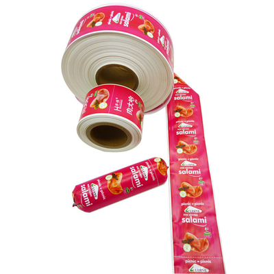 Synthetic Multilayer Heat Shrinking Flexography Printed Sausage Casing
