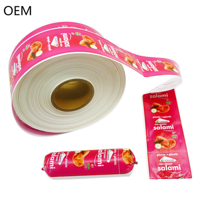 Synthetic Multilayer Heat Shrinking Flexography Printed Sausage Casing