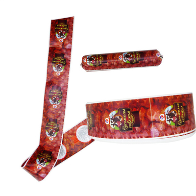 Sausge Casings Colourful  Printed Plastic Ham Casings for Sausages