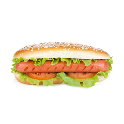 Food Grade Easy Peel Off Transparent Cellulose Sausage Casing For Hotdogs