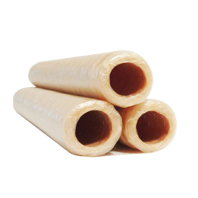 25mm Edible Sausage Casings Natural Color Collagen Casings For Wind Sausages