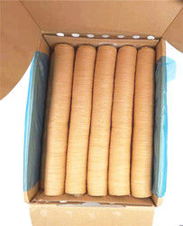 25mm Edible Sausage Casings Natural Color Collagen Casings For Wind Sausages