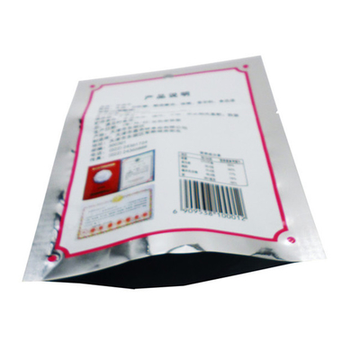 Self-sealing aluminum foil lined with self-sealing food grade plastic paper bag