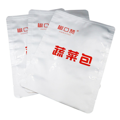 Moisture resistant aluminum foil upright bag snack packaging heat seal bag