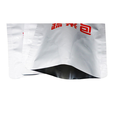 Moisture resistant aluminum foil upright bag snack packaging heat seal bag
