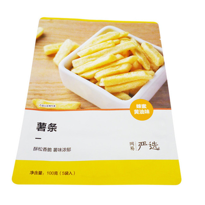 OEM wholesale food packaging snack bag food grade plastic packaging customization