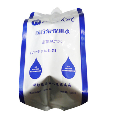 Liquid bag Pollution-free environmental protection plastic bag self-supporting with suction mouth bag
