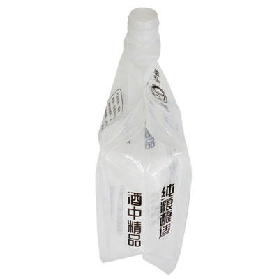 Low-cost liquid jam self-supporting packaging bag plastic suction nozzle digital printing custom logo
