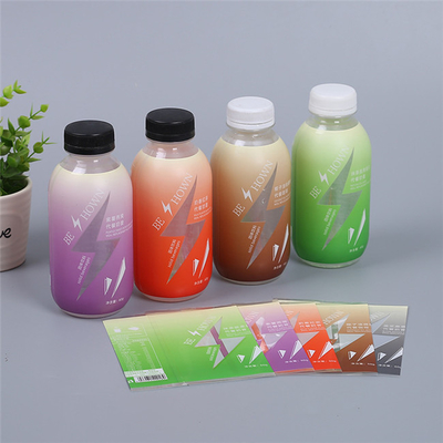 Customized Logo Printing Heat Shrink PVC Sleeve Film For Bottles