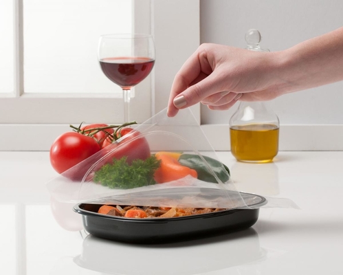 Logo Printed High moisture Anti Fog Heat Sealing Film Lid Film for Plastic Tray