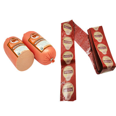Customs Sizes Logo Printed Polyamide Material Plastic Sausage Casings