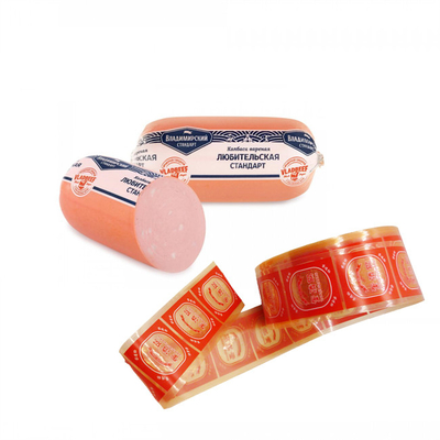 food grade high shrinkage big size flexography printing beef casing for wholesale