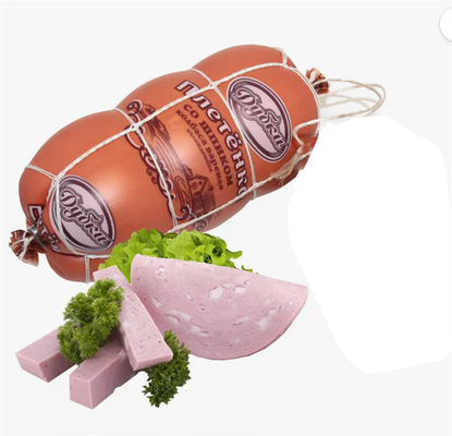 Moistureproof Customs Logo Flexography Printing Plastic Sausage Casing