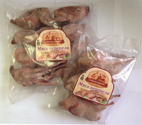 Transparent Anti Puncture Frozen Heat Seal Bags For Food