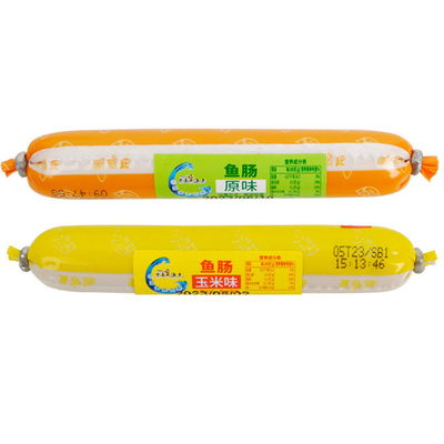 Customized Logo Printed Pvdc Sausage Casing Film For Sausages