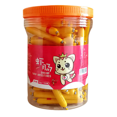 Custom Logo Pvdc Plastic Sausage Casing Film For Pet Foods
