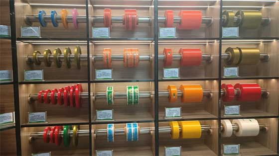 Customized Logo Printing Artificial Pvdc Sausage Casing For Food Packaging