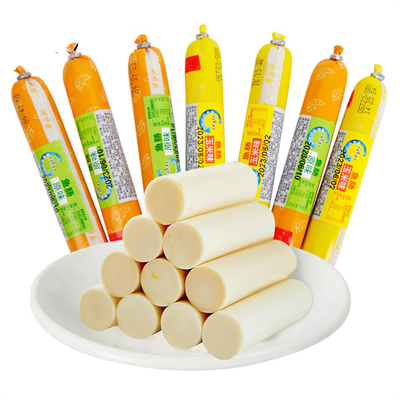 OEM LOGO Printing High Barrier Tear Strips PVDC Sausage Casing 