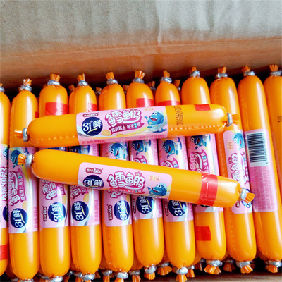 Customized Logo Printing Different Caliber Sizes Available Pvdc Film For Sausages