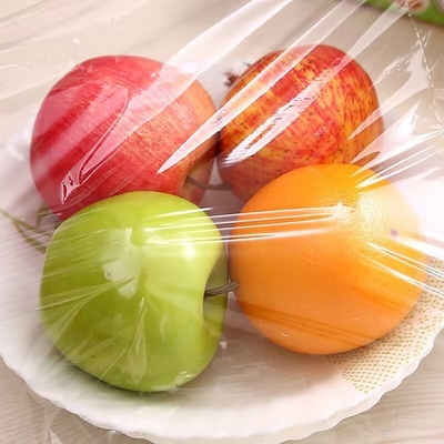 High Strength Food Grade Transparent Color PVC Cling Film For Foods