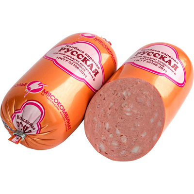 Big Size Customized Logo Printing Polyamide Sausage Casings For Mortadella