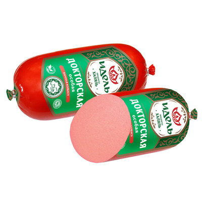Customized Brand Printing Sausage Casing Cover For Meat Packing