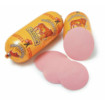 Small Quantity Request Food Grade Logo Printed Artificial Sausage Casings For Sausages