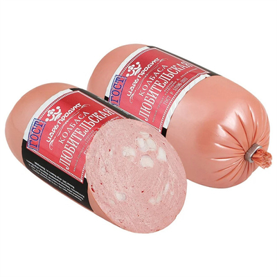 Sthick Type Sausage Casings No Easily Broken Custom Flexography Printing Plastic Casings