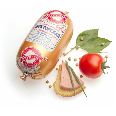 Water Boiled Cooking Brand Printing Polyamide Sausage Casings For Meat Sausages