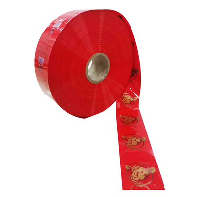 Steam Cooking Customized Logo Print Plastic Sausage Casing For Sausages
