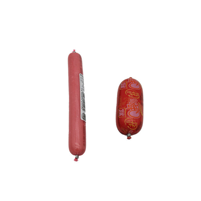 Customized Logo Printed Foodgrade Plastic Sausage Casing Heat Resistant 