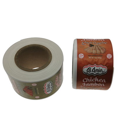 Customized Brand Printing Matte Plastic Sausage Casings For Sausages