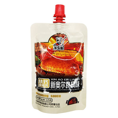 Kingred Reusable Aluminum Foil Gusseted Spout Pouch for Food Liquid Packaging