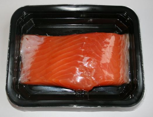 Body Fitted Vacuum Formed Plastic Trays 130mm*240mm Disposable Food Platters