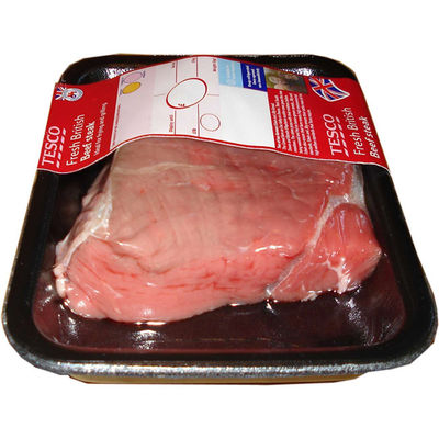 FDA ISO PP EVOH Disposable Food Trays 184mm 224mm Plastic Catering Trays