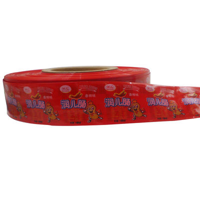 Custom Printing Water Retention Plastic Sausage Casings Many Colours Printing