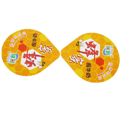 Kingred 45mm Die Cut Lids Heat Sealing Embossing For Honey Container
