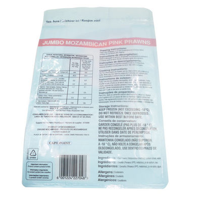 Kingred Custom 500g Stand Up Zipper Bag Moisture Proof Heat Seal Packaging Pouch