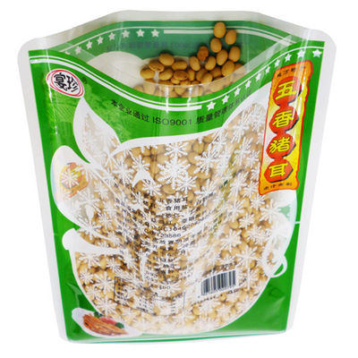 Kingred 50-160 Micron Stand Up Pouches Food Packaging Heat Sealable 250g Bags