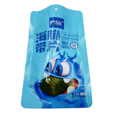 Fried Crispy 200g Food Packaging Materials Doypack Stand Up Pouch