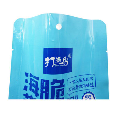Fried Crispy 200g Food Packaging Materials Doypack Stand Up Pouch
