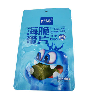 Kingred 500g Stand Up Pouch Food Packaging Materials with Zipper and Hang Hole