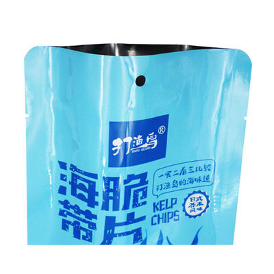 Fried Crispy 200g Food Packaging Materials Doypack Stand Up Pouch